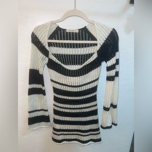 Miss Lola mini crochet dress